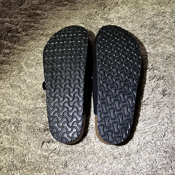 Birkenstock Boston. Fits 11/11.5. Black Felt Upper. main image 5